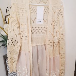 Three Bird Nest Cardigan Sweater